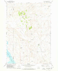 Selle Gap 1978 topographic map thumbnail