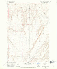 Service Buttes NW topographic map thumbnail