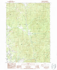 Sexton Mtn topographic map thumbnail