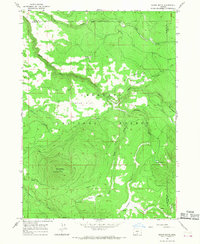Shake Butte 1966 topographic map preview