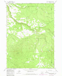 Shake Butte 1966 topographic map thumbnail