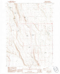 Sharp Top 1985 topographic map thumbnail