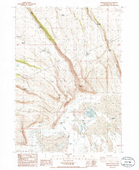Sheeplick Draw 1986 topographic map thumbnail