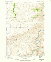 Sherars Bridge 1962 topographic map preview
