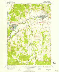 Sheridan 1956 topographic map thumbnail
