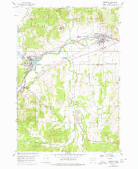 Sheridan 1956 topographic map preview