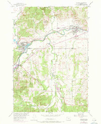 Sheridan 1956 topographic map thumbnail