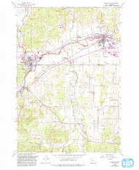 Sheridan 1956 topographic map preview