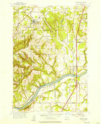 Sherwood 1954 topographic map thumbnail