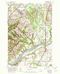 Sherwood 1961 topographic map thumbnail