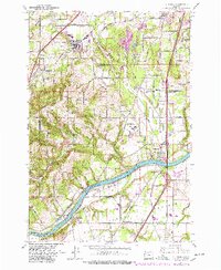 Sherwood 1961 topographic map thumbnail