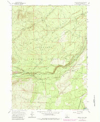 Shevlin Park 1962 topographic map thumbnail