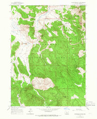Shoestring Butte 1964 topographic map thumbnail