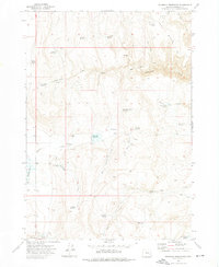 Shumway Reservoir 1972 topographic map thumbnail