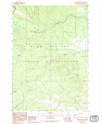 Sidwalter Buttes 1988 topographic map thumbnail