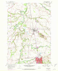 Silverton 1956 topographic map preview