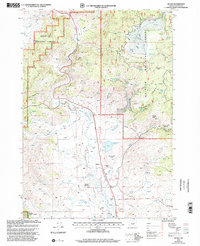 Silvies 1999 topographic map thumbnail