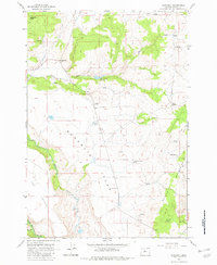 Simnasho 1962 topographic map thumbnail