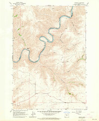 Sinamox 1962 topographic map thumbnail