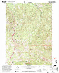 Siskiyou Pass 2001 topographic map thumbnail