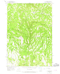 Six Corners 1966 topographic map thumbnail