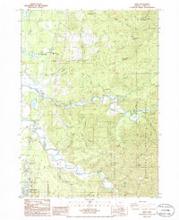 Sixes 1986 topographic map preview