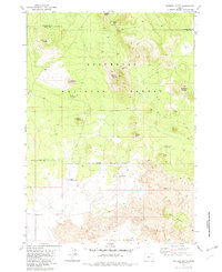 Sixteen Butte 1982 topographic map thumbnail