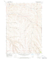 Skinners Fork 1968 topographic map thumbnail