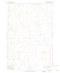 Skull Springs 1972 topographic map thumbnail