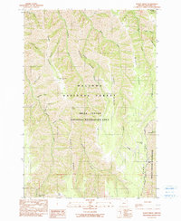 Sleepy Ridge 1990 topographic map thumbnail