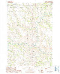 Slickear Mtn 1990 topographic map thumbnail