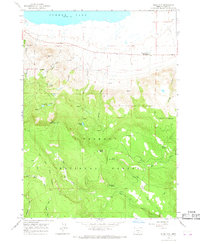 Slide Mtn 1966 topographic map preview