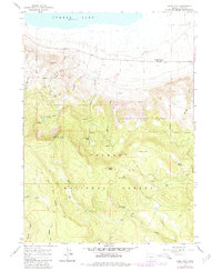 Slide Mtn 1966 topographic map thumbnail