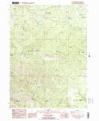 Soda Mountain 1988 topographic map thumbnail