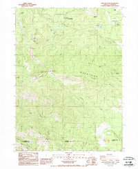 Soda Mountain 1988 topographic map thumbnail