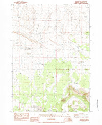 Soldiers Cap 1983 topographic map thumbnail