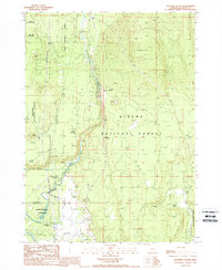 Soloman Butte 1988 topographic map thumbnail