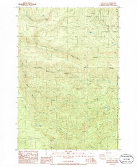Soosap Peak 1986 topographic map thumbnail