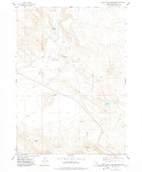 South Fork Reservoir 1977 topographic map preview