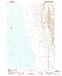 South of Ana River 1986 topographic map preview