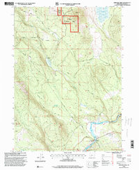 Spencer Creek 1998 topographic map thumbnail