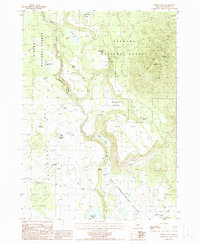 Spodue Mtn topographic map thumbnail