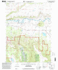 Sprague River East 1998 topographic map thumbnail