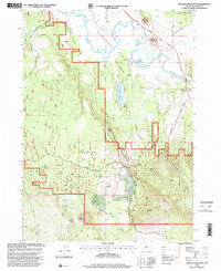 Sprague River West 1998 topographic map thumbnail