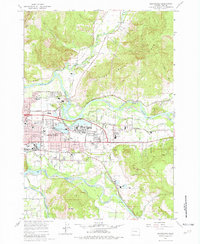 Springfield 1967 topographic map preview