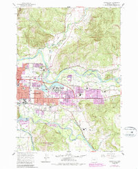Springfield 1967 topographic map preview