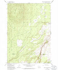 Squaw Back Ridge topographic map thumbnail