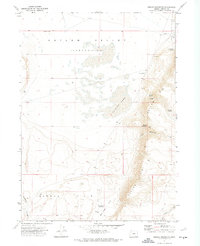 Square Mountain 1971 topographic map preview