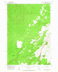 Squaw Back Ridge 1962 topographic map preview