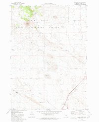 Squaw Butte topographic map thumbnail